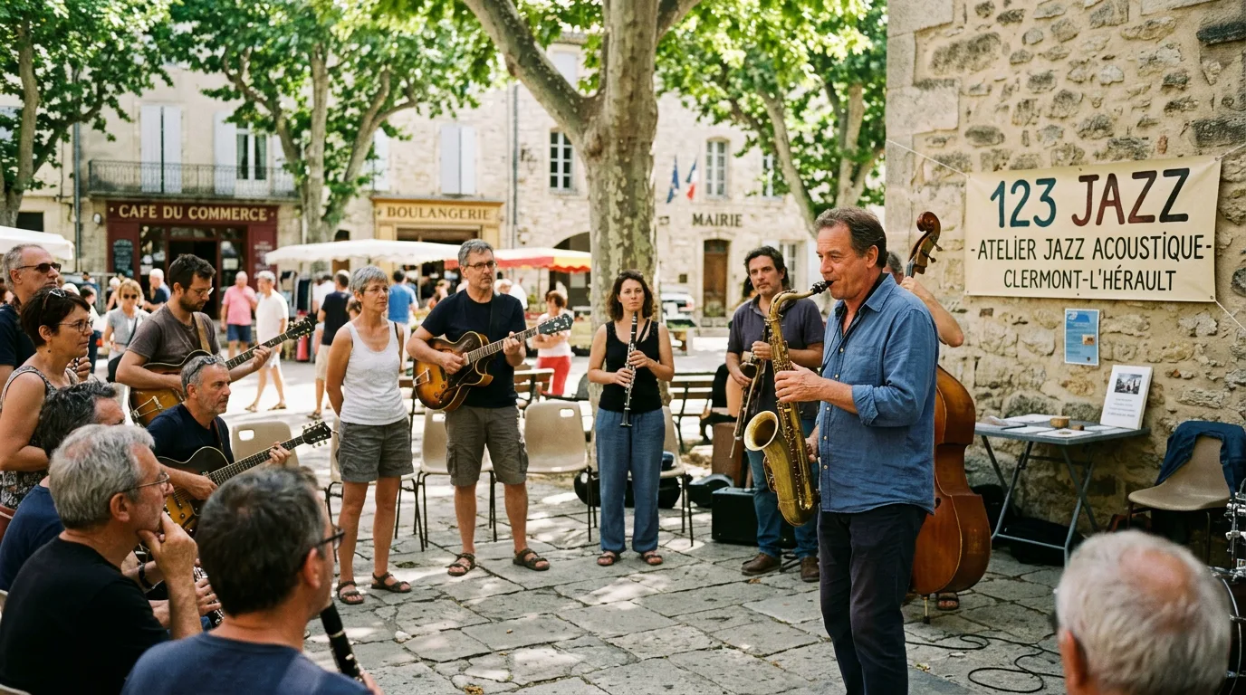Atelier de transmission et répétition publique organisé par 123 JAZZ